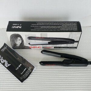 Avanti A-3050C Straightener Styler Flat Iron In Box 1/2" MIni Works Black 419F